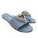 Sandália Flats Feminina de Coração Vizzano 6371.368 - Jeans Claro