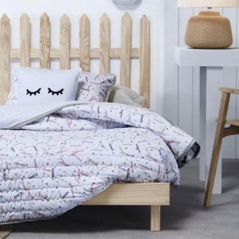 Colcha Solteiro Altenburg Mundo Kids 2 Peças Confetti