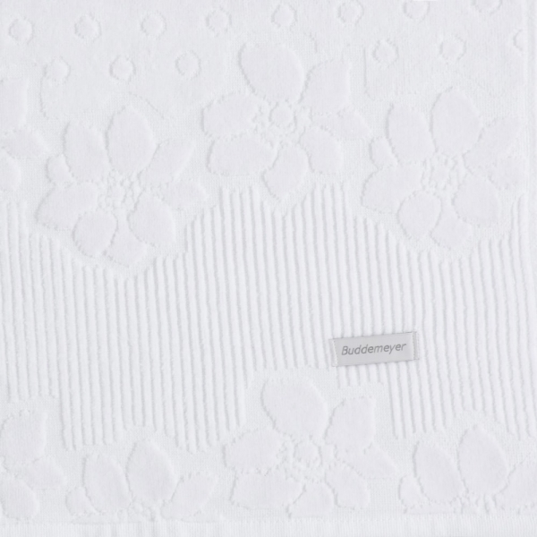 Toalha de Rosto Buddemeyer Lollipop 100% Algodão - Branco 1011