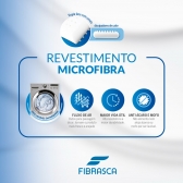 Travesseiro Látex Lavável Fibrasca New Performance 60 cm x 40 cm - Látex Lavável