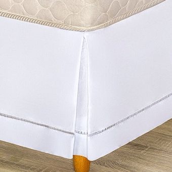 Saia Box Classic Solteiro Percal 180 Fios Juma