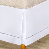 Saia Box Classic Solteiro Percal 180 Fios Juma