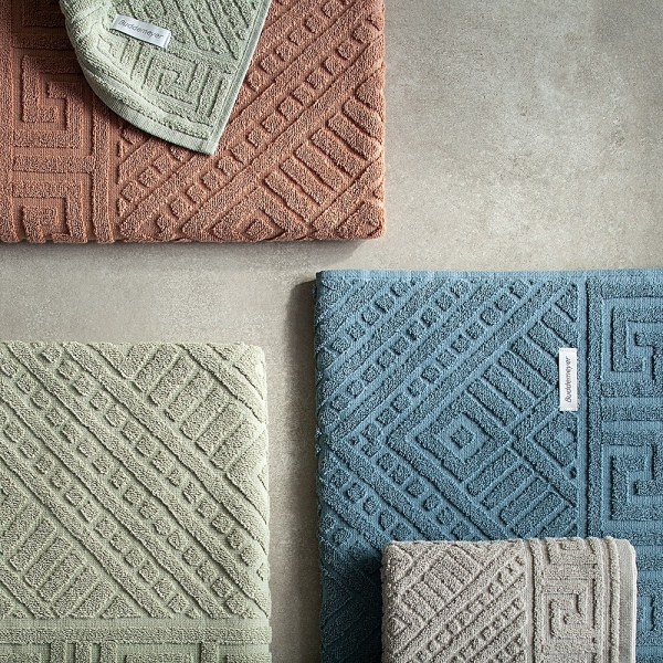 Toalha Banhão Buddemeyer Olimpo Jacquard Extra Soft 100% Algodão - Azul 1495