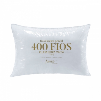 Travesseiro Pluma Prime 400 Fios Juma