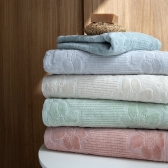 Toalha de Rosto Buddemeyer Lollipop 100% Algodão - Cinza 3198