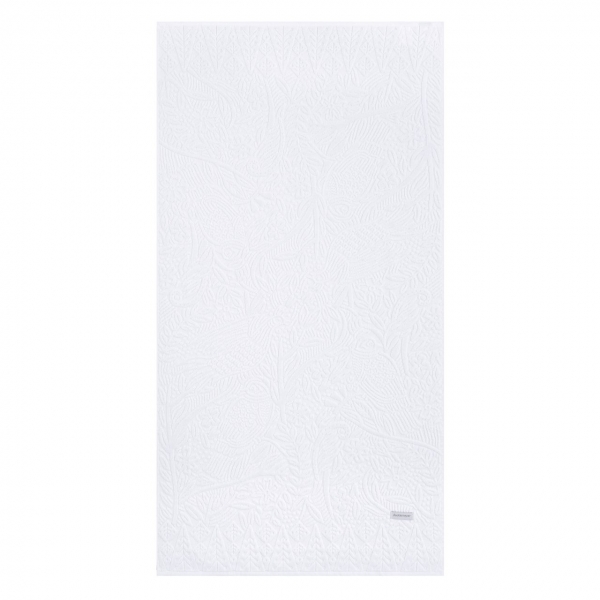 Toalha de Banho Buddemeyer Cordel 100% Algodão Aveludada - Branco 1011