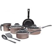 Jogo de Panelas Brinox Antiaderente Garlic 7003/401 Cacau