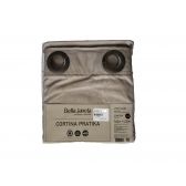 Cortina Blackout  2,6 x 2,3 m Bella Janela Pratika Lisa Slim - Taupe