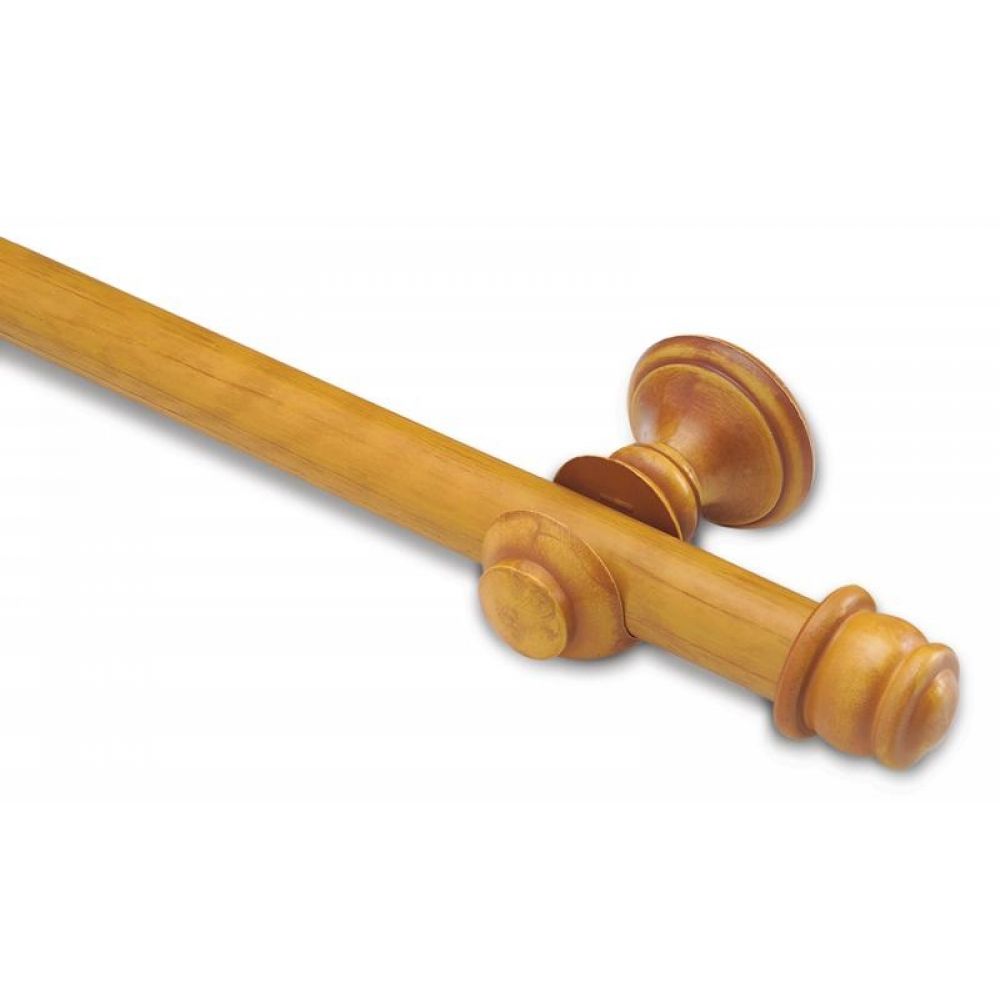 Varão de Cortina Belchior Eco Europa sem Emenda 1.50 m 19 mm - Cerejeira