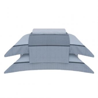 Jogo de Cama Queen Cetim 300 Fios Buddemeyer Chess