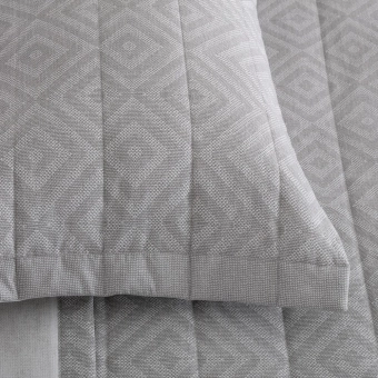 Colcha Casal Buddemeyer Percal 180 fios 3 Peças Boston