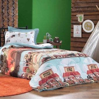 Jogo de Colcha Infantil Altenburg Faroeste 2 Pçs