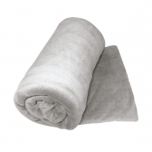 Manta Casal Uzoo Soft Microfibra 1,80 m x 2,00 m Lisa - Bege