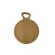 Tabua de Cozinha Bamboo Redonda com Cabo 38x28 cm Homecook