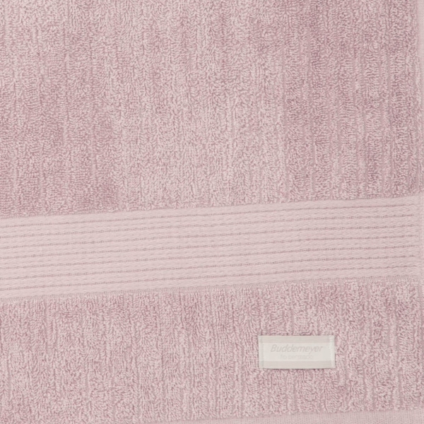 Toalha de Banho Buddemeyer Fio Penteado Canelado - Rosa 1634