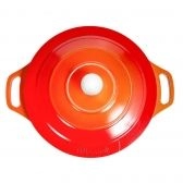 Caçarola Le Cook Premier Orange 28 cm 7,2 L