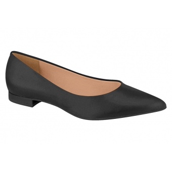 Sapatilha Feminina Vizzano Bico Fino Pelica