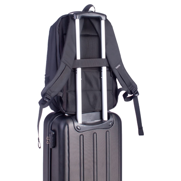 Mochila Grande Sestini Dry com 2 Compartimentos Notebook 17 - Preto