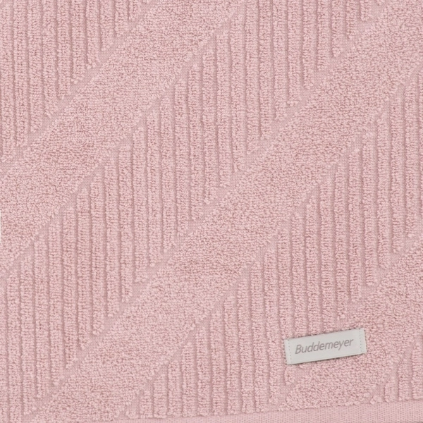 Toalha de Rosto Buddemeyer Jazz Jacquard Extra Soft 100% Algodão - Rosa 3223