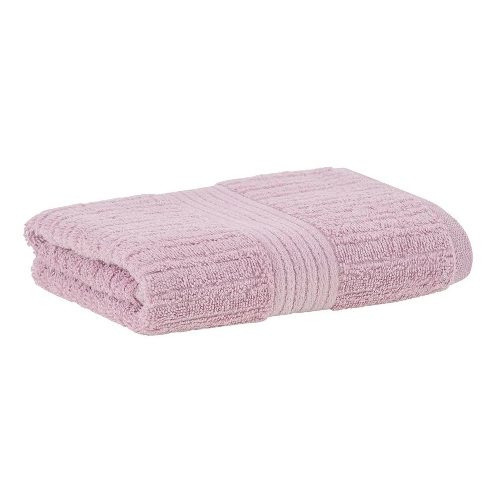Toalha de Rosto Buddemeyer Fio Penteado Canelado - Rosa 3221