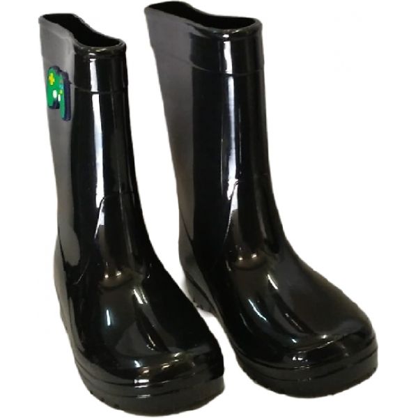 Galocha Infantil LueLua Cano Longo Let´s Play Preto - Preto