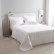 Jogo de Cama Casal Buddemeyer Damask Square Cetim 300 fios - Branco
