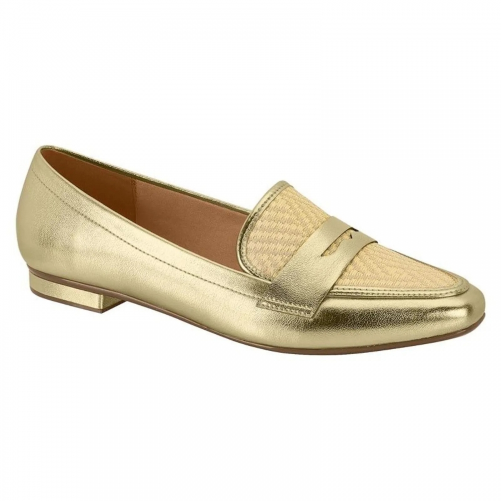 Sapatilha Feminina Mocassim Vizzano 1351.108 - Dourado