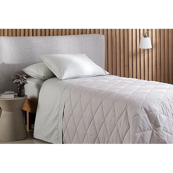 Jogo de Cama Solteiro Buddemeyer Basic Percalle 180 fios - Verde 021