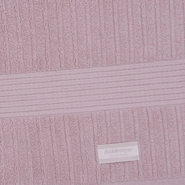 Toalha de Rosto Buddemeyer Fio Penteado Canelado - Rosa 3221