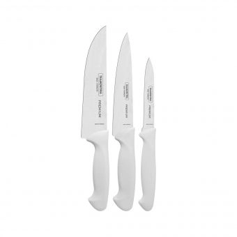 Conjunto de Facas Inox 3 peças Tramontina Premium