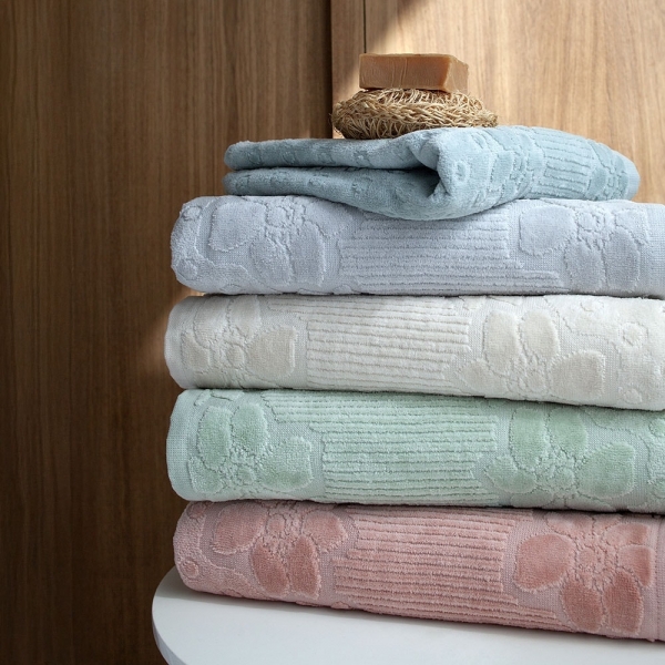 Toalha de Rosto Buddemeyer Lollipop 100% Algodão - Verde 1845