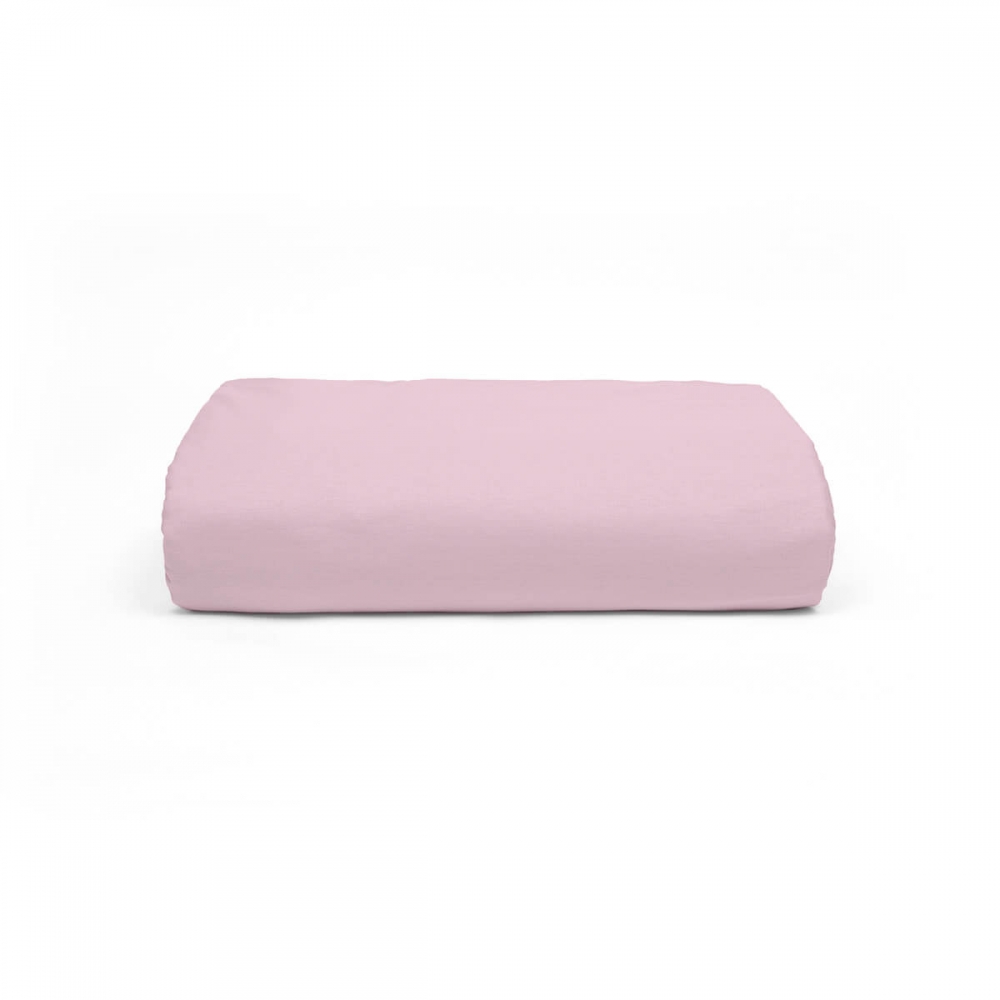 Lençol com Elástico Queen Buettner Reffinata 230 Fios - Rosa Chiclete