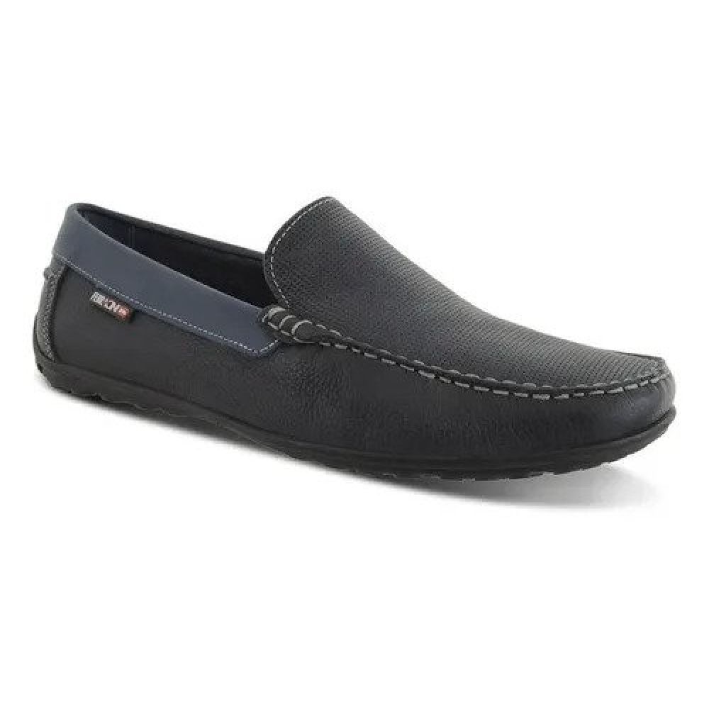 Sapato Masculino Ferracini Mocassins Petróleo - Petróleo