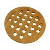 Descanso de Panela Redondo Bamboo Homecook