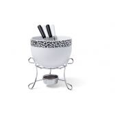 Conjunto para Fondue 6 Peças Brinox Branco
