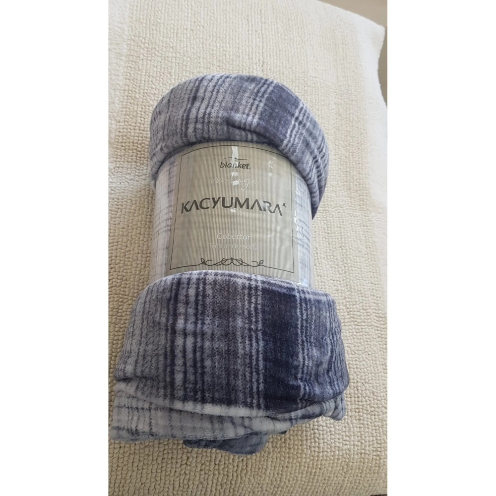 Cobertor Microfibra Solteiro Kacyumara Toque de Seda Vintage - Tenon