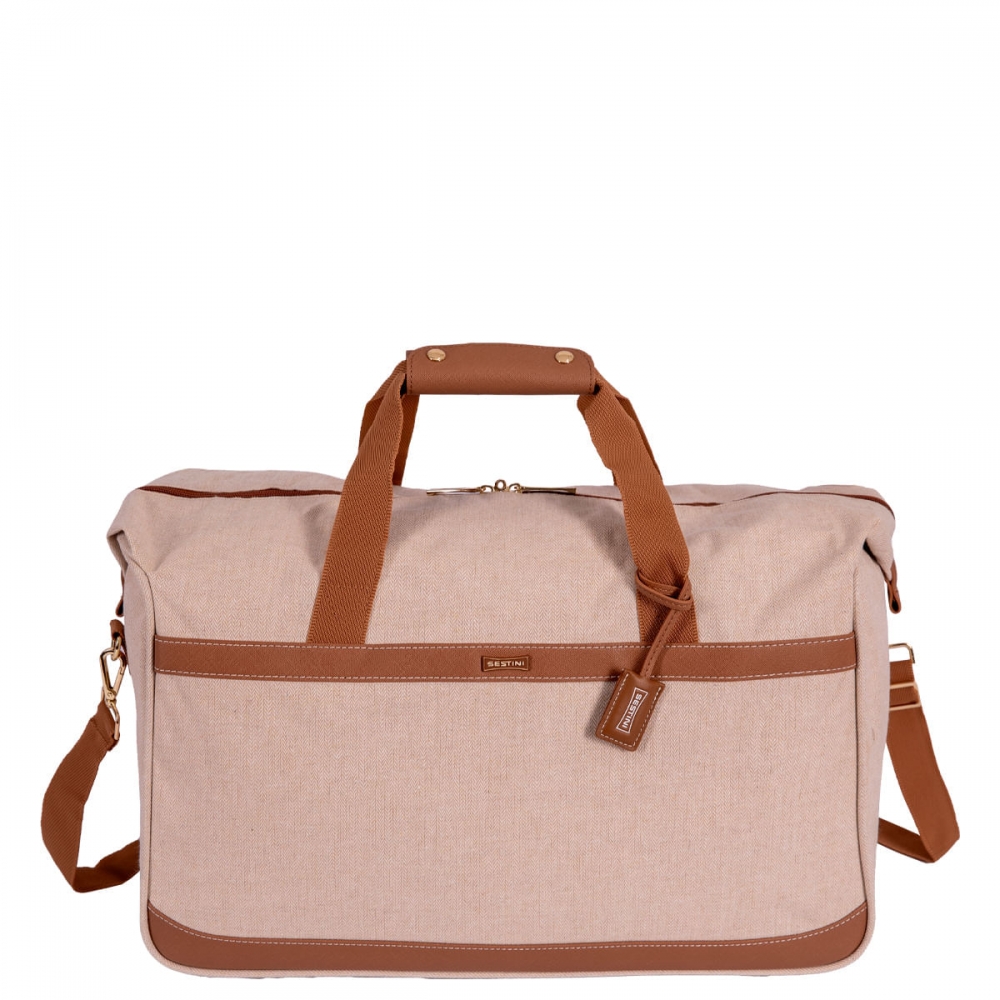 Sacola Média Sestini Royale - Bege