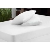 Kit 2 Capas para Travesseiro com Zíper Venesa 100% Algodão - Branco