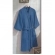 Roupão Adulto com Manga Dohler Velour Confort 100% Algodão - Azul
