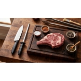 Jogo de Faca com Chaira Tramontina Inox Plenus