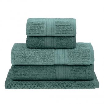 Jogo de Toalhas 5 Peças Buddemeyer Fio Penteado Canelado