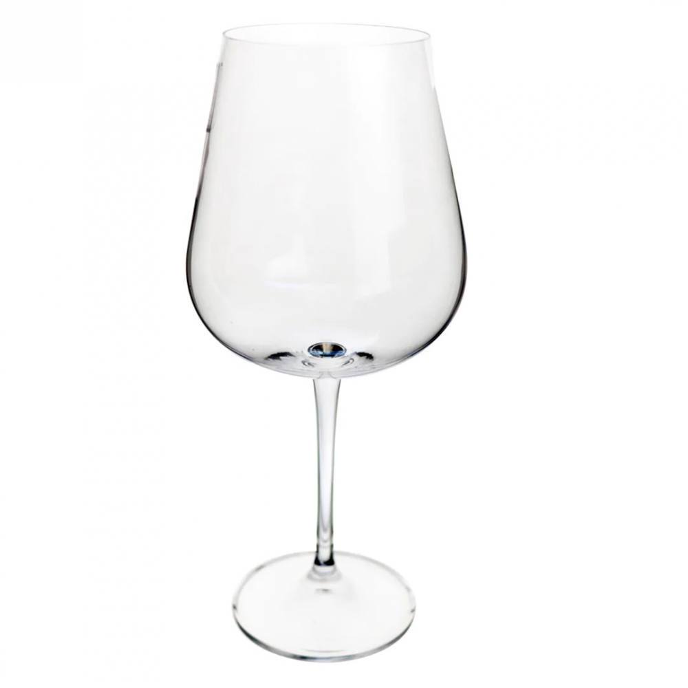 Jogo de 6 Taças p/ Água 670 ml Ardea em Cristal Bohemia