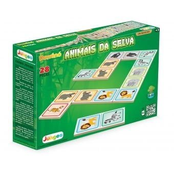 Dominó Educativo Junges Animais da Selva