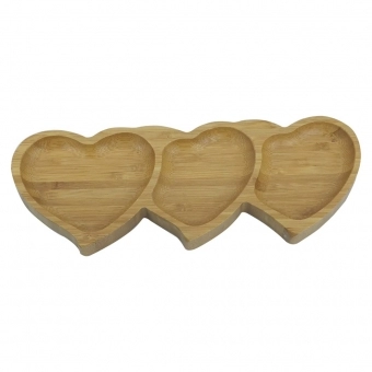 Petisqueira de Coração em Bambu Dynasty