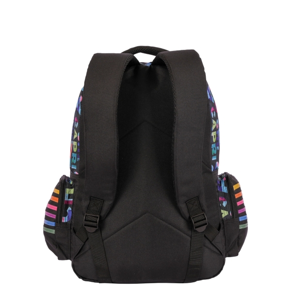 Mochila Sestini 2 Compartimento Capricho Party - Preto