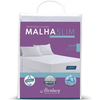 Protetor de Colchão Queen Impermeável Malha Antialérgico