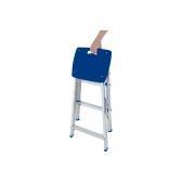 Escada Banqueta de Alumínio Mor