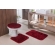 Kit Tapete de Banheiro 3 peças Oasis Classic - Rubi