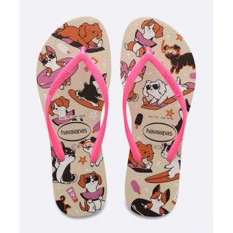 Chinelo Havaianas Feminino Slim Pets