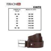 Cinto Ferracini Masculino FC565 - Café FC565B